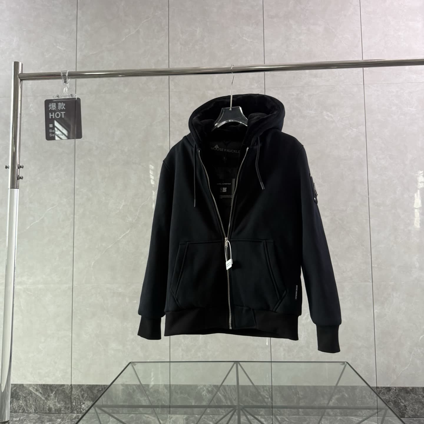 Moose Knuckles Hooded Zip Jacket Moose Knuckles Hooded Zip Jacket